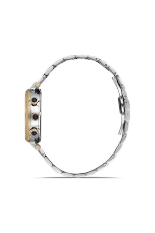Qt144t-10sg Hislon Kol Saati 35 Mm / Gümüş-gold Gri