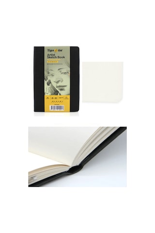 Eskiz Defteri 140gr 80 Yp A5 Siyah Cretacolor 6'lı Aquarell-dereceli Kalem Set