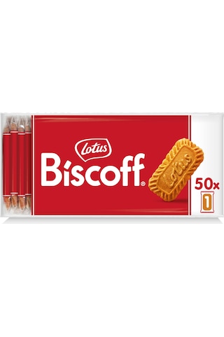 Biscoff Mini Bisküvi 50 6,25 G Karamelize Kahve Yanı Lezzetli Atıştırmalık 6'lı Set