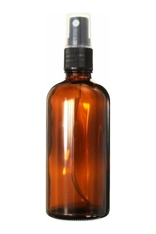 Amber Cam Şişe 100Ml Siyah Sprey Başlıklı 6 Adet