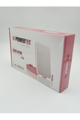 Powertec Tr-130 Şarjlı Ledli & Aynalı Taşınabilir Makyaj Çantası