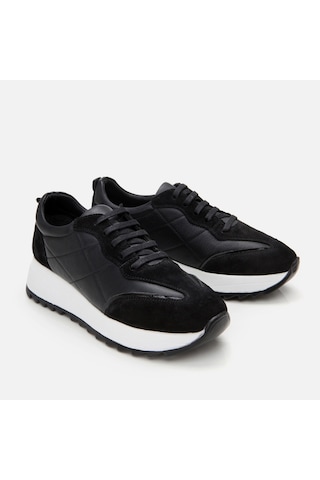 Hotiç Hakiki Deri Siyah Kadın Spor Ayakkabı 01ayh306510a100 Siyah-black Siyah