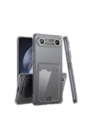 Teleplus Tecno Spark Slim 5g Kılıf Sfy Kartlıklı Darbe Korumalı Kılıf Şeffaf Teleplus Tecno Spark Slim 5g Kılıf Sfy Kartlıklı Darbe Korumalı Kılıf Şeffaf