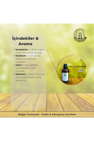 Sirke Günlüğüm Nar Çekirdeği Yağı Diğer