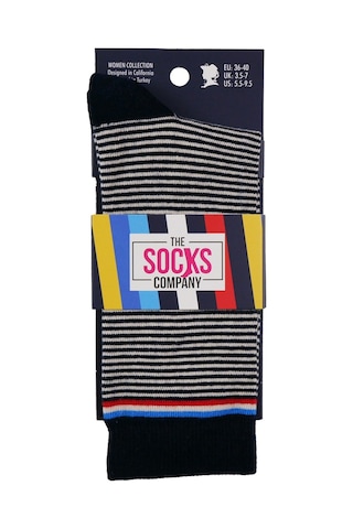 The Socks Company Desenli Kadın Soket Çorap 272k Çok Renkli