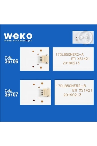 Vestel 50u2963db 50'' İnç 3 Adet Tv Led Bar Tvnizin İçindeki Led Barla Aynısı Olduğunu Görmeden Almayınız. Led Bar Ürünlerinde Paket Açıldığında İade Kabul Edilmemektedir. 24657665