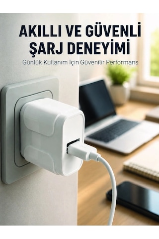Pratik Ve Kompakt Tasarımlı 12w Usb Telefon Şarj Adaptörü Diğer