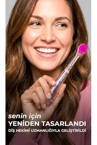 Octabrush Ultra Soft Diş Fırçası, Günlük Kullanım İçin Nazik Kıllı, Ağız Bakımı Açık Ahşap