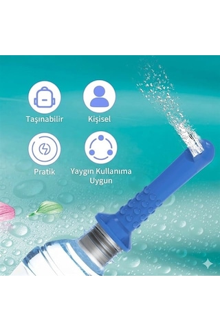 Sunup Sn-37729 Pratik 21-25mm Seyahat-kamp Tipi 3'lü Tuvalet Temizlenme Taharet Nozzle