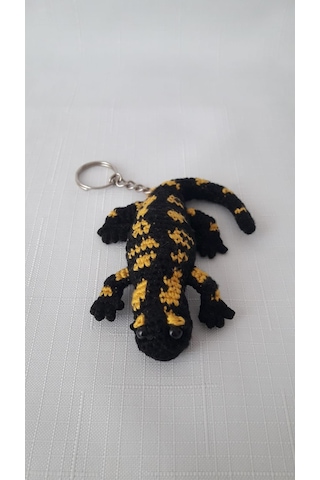 Amigurumi Semender Anahtarlık