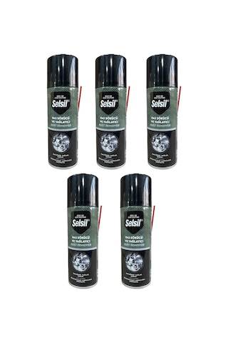 Selsil Pas Sökücü Ve Yağlayıcı 400 Ml 5 Adet