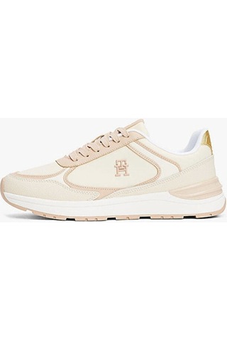 Tommy Hilfiger Kadın Casual Fashion Runner Sneaker Pembe Çok Renkli