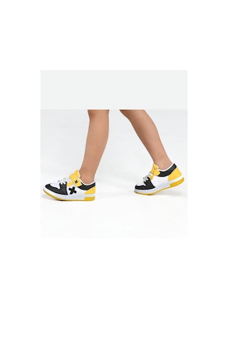 Casa Sarı Siyah Unisex Çocuk Sneakers Sarı - Siyah