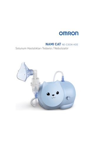 Omron Nami Cat, Çocuklara Uygun Sevimli Nebulizatör NE-C303K-KDE