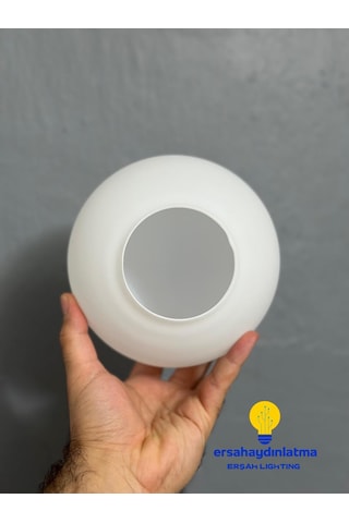 Glob Avize Camı Beyaz Renk 15 Lik
