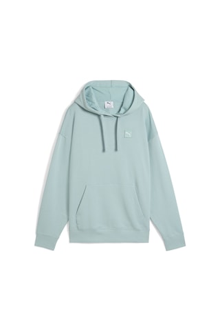 Puma Essentıals Elevated Comfort Kadın Kapüşonlu Sweatshırt 690901 67 Yeşil