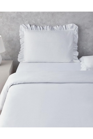 Lexroo Blaze King Size Nevresim Takımı Beyaz