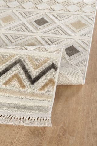 Kaşmir Halı 7/24 Luna Orbit 160x230 CM Salon Mutfak Halısı Yolluk Kilim