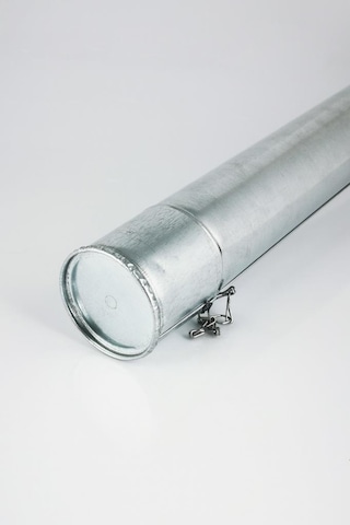 Paslanmaz Galvanizli Boş Kebap Şişi Kabı Kutusu 50Cm