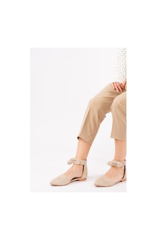 Fox Shoes Ten Kadın Babet H726761502 Ten Rengi