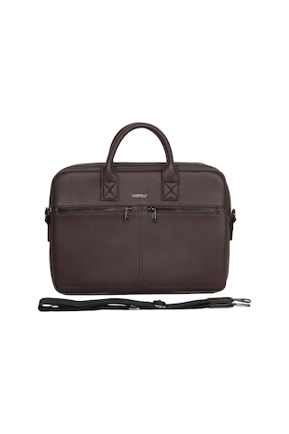 Cambridge Polo Club Suni Deri Evrak Çantası Plevr50073 Kahve N11.128
