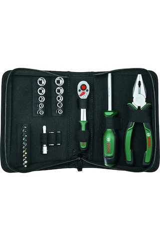 Bosch Home and Garden Taşınabilir El Aleti Seti 26 Parça - 1600A02BY2