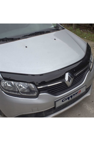 Cappafe Renault Symbol Ön Kaput Koruyucu Rüzgarlığı 4Mm Akrilik