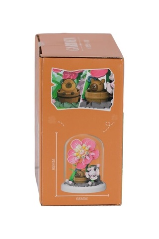 P2592 Flower Set 206 Parça Block Oyuncak