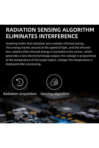 Supermarket1 Bsıde-h2 Lazerli Termometre -50 C İle 530 C Aralığında Hassas Ölçüm