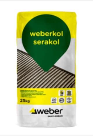 3 Kg Weber Serakol Granit Seramik Yapıştırma Harcı 3 Kg