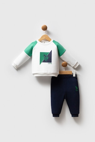 U.S. Polo Assn. Erkek Bebek Yeşil Takım Yeşil