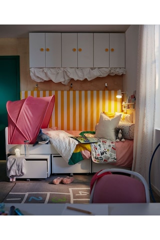Yatak Tentesi, Pembe, 70/80/90