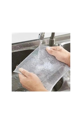 1 Adet 20x20 Ovma Teli - Hijyenik Bulaşık Teli - Bulaşık Tel Bezi Tek Katlı