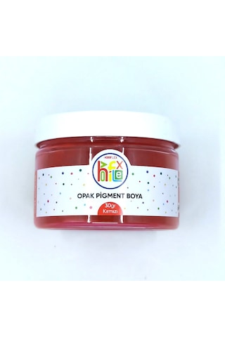 Epoksi Reçine Pigment Opak Toz Boya Kırmızı Renk 30 G