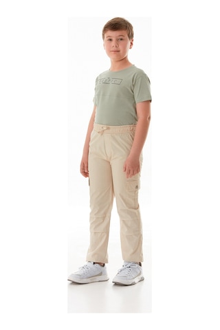 Fullamoda Paraşüt Kumaş Erkek Çocuk Jogger Pantolon 25mcck254217408-bej Bej