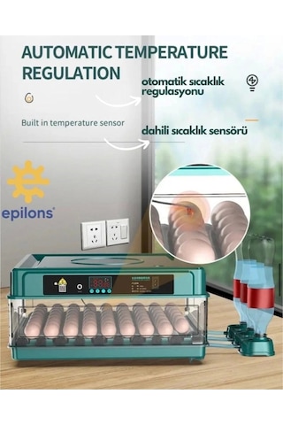 130'lu Kuluçka Makinesi Tam Otomatik