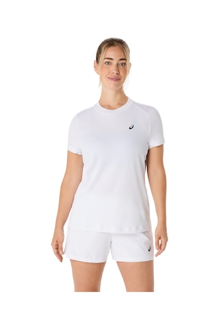 Asics Court Ss Top Kadın White Traditional Kısa Kollu Tshirt 2042a371-100 Beyaz