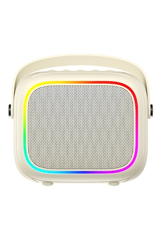 Havit Sk818bt Rgb Mikrofonlu Bluetooth Hoparlör - Mini - Bej