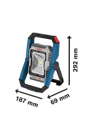 Bosch Glı 18v-1900 1x4 Ah Procore Akülü 1900 Lümen Projektör Bez Çantalı Sıcak Beyaz