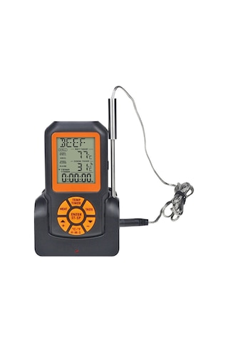 Sones Ts-k35 Dijital Mutfak Yemek Pişirme Barbekü Kablosuz Su Geçirmez Termometre
