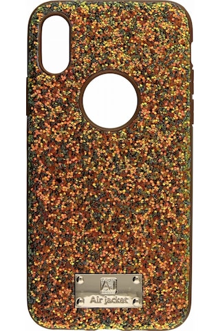 Air Jacket Apple Uyumlu iPhone Xs Simli Arka Koruma Kılıf