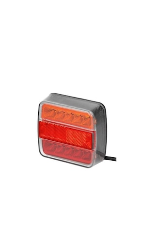 Suga Mıknatıslı Led Römork Stop Lambası Seti 7 Pin Soketli 12v
