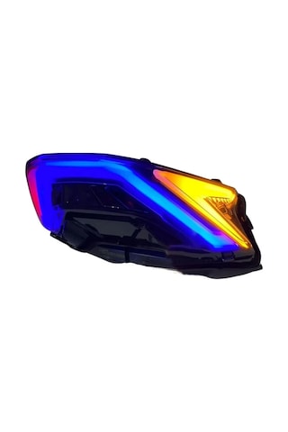 Honda Pcx 2021-2024 Uyumlu Rgb Led Telefon Kontrollü Arka Stop Takımı Bluetooth