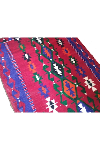 120Cm X 180Cm El Dokuması Yün Eşme Kilim