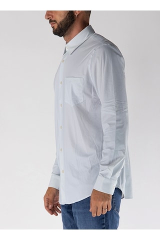 Guess Sunset Erkek Mavi Slim Fit Gömlek M4rh34wfkm0-s7ac Mavi