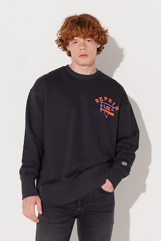 Lee Bisiklet Yaka Erkek Sweat L232282003 001