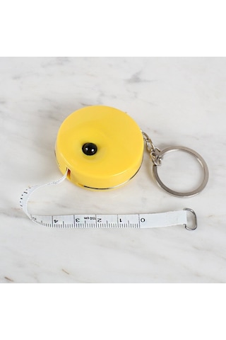 Büro Ev Ofis İçin 1,5mt Ölçer Sarı Şerit Metre Otomatik Mezura Diğer