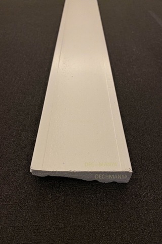 Boyanabilir Duvar Çıtası 7 Cm Poliüretan Çıta Boyanabilir Çıta Süpürgelik Bordür