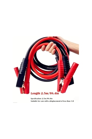 Xuweiwei Otomotiv Pil Kıskacı Kırmızı Siyah Acil Durum Pil Kablosu Ve Aksesuarları