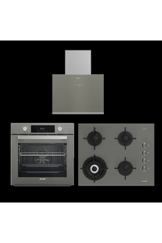 Arçelik AFC 340 G - OCD T 651 - ADF 605 G Easy Clean Ankastre Set